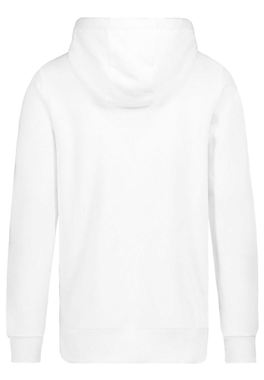 SUBLEVEL Hoodie College Style White Beliebt