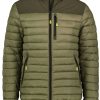 SUBLEVEL Leichte Herren Steppjacke Dark Green Beliebt