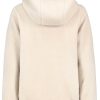 SUBLEVEL Damen Fleecejacke Mit Brusttasche Light Beige Beliebt