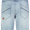 SUBLEVEL Kurze Sweat Denim Bermuda Light Blue Shorts