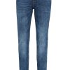 SUBLEVEL Skinny Fit Jeans Mit Knopfleiste Middle Blue Hosen