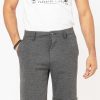 SUBLEVEL Bermuda Im Chino-Look Dark Grey Shorts