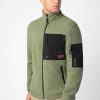 SUBLEVEL Herren Fleecejacke Green Beliebt