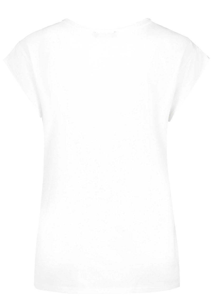 SUBLEVEL Basic Rundhalsshirt White Shirts