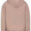 SUBLEVEL Damen Basic Sweatjacke Light Brown Beliebt