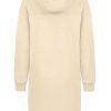 SUBLEVEL Basic Sweatkleid Light Beige Beliebt