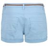 SUBLEVEL Stretch-Shorts Mit Flechtgurtel Light Blue Shorts