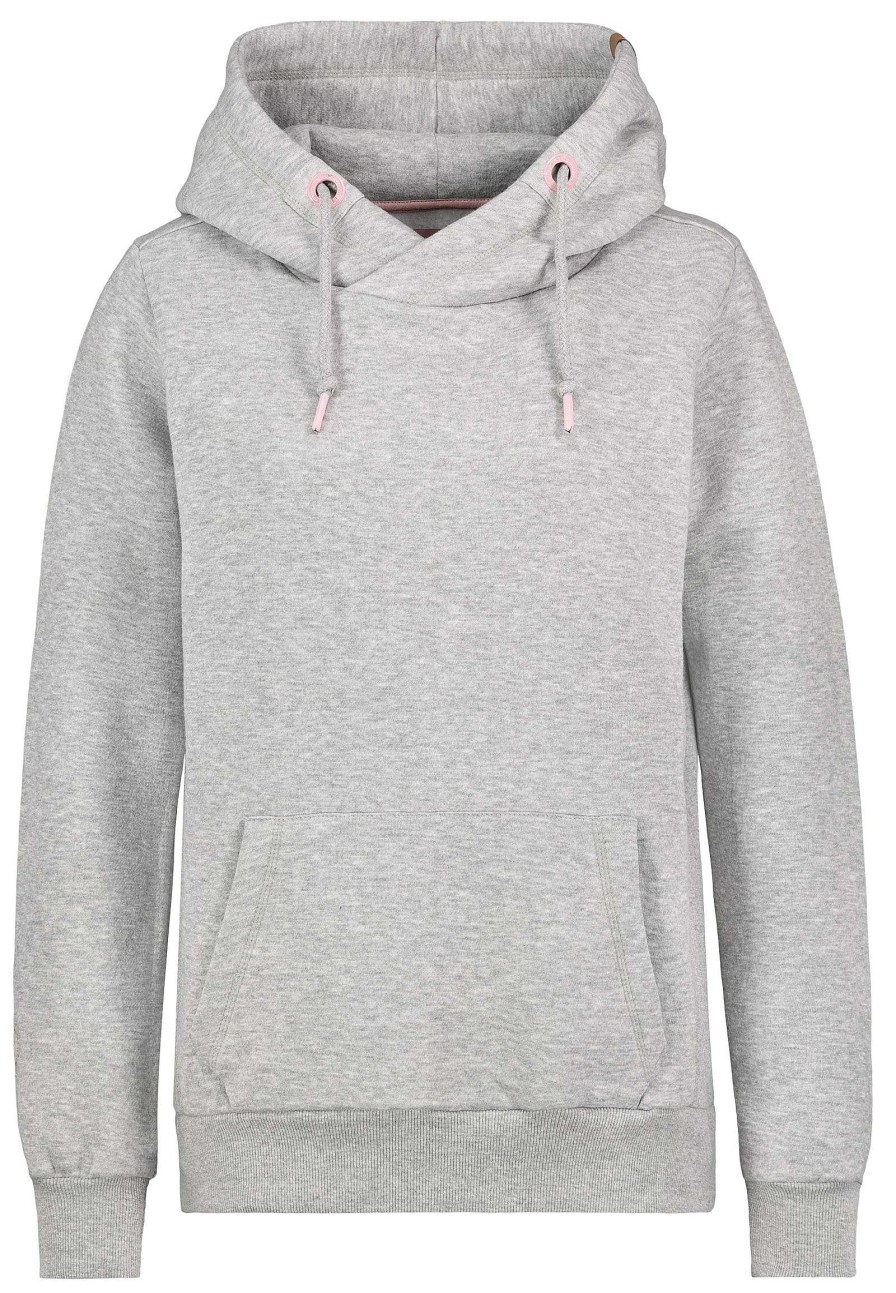 SUBLEVEL Basic Kapuzensweatshirt Light Grey Hoodies