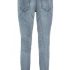 SUBLEVEL Skinny Jeans Destroyed Look Middle Blue Hosen