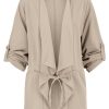 SUBLEVEL Blazer Zum Binden Beige Jacken