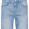 SUBLEVEL Denim Shorts Used Look Light Blue Shorts