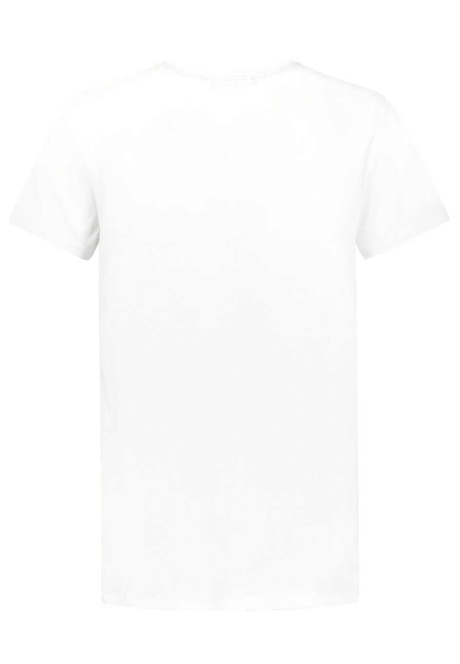 SUBLEVEL T-Shirt Mit Grafischem Print White Shirts