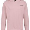 SUBLEVEL Sweat Hoodie Mit Mini Print Light-Rose Beliebt