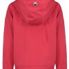 SUBLEVEL Basic Hoodie Mit Strukturmuster Red Pullover