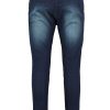 SUBLEVEL Chino Aus Sweat Denim Dark Blue Hosen