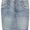 SUBLEVEL Jeans Minirock Blue Kleider