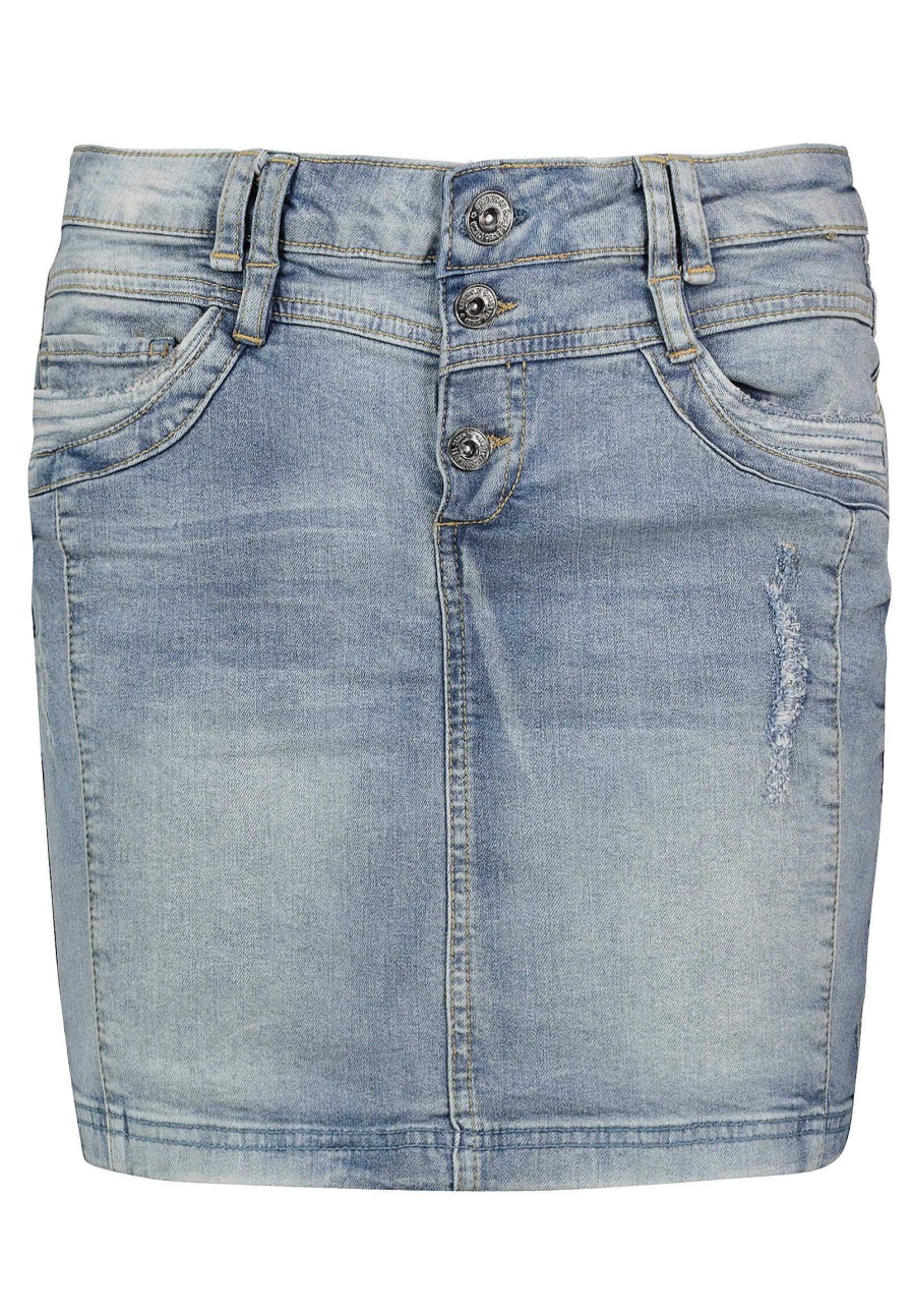 SUBLEVEL Jeans Minirock Blue Kleider