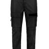 SUBLEVEL Outdoorhose Mit Cargotaschen Black Hosen