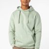 SUBLEVEL Hoodie Sonnen-Print Light-Green Beliebt