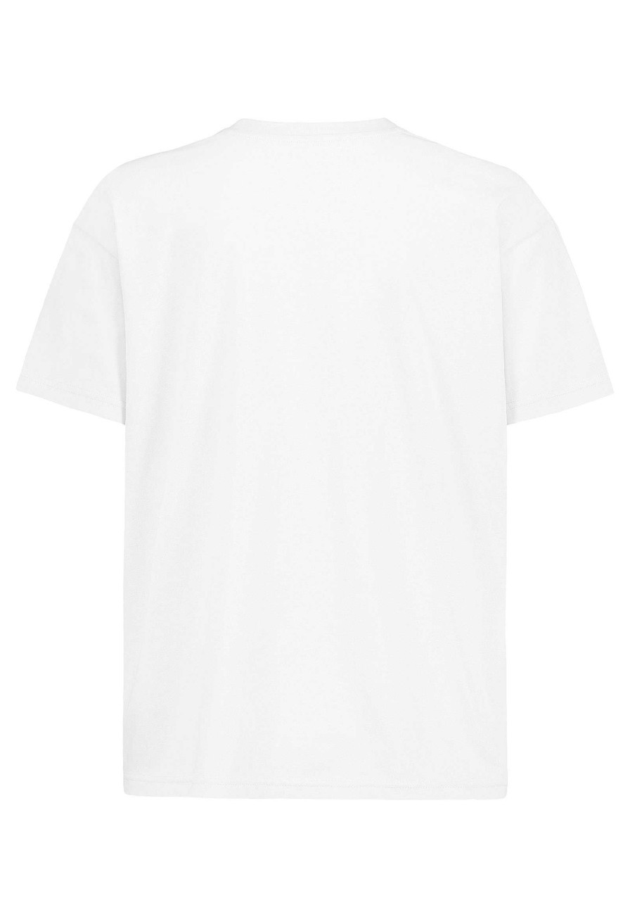 SUBLEVEL Basic T-Shirt Pastell White Shirts