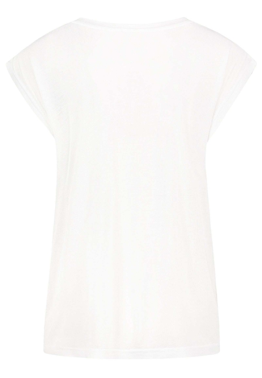 SUBLEVEL Shirt Mit Pailletten-Print White Shirts