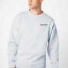 SUBLEVEL Sweatshirt Mit Ruckenaufdruck Light Grey Beliebt