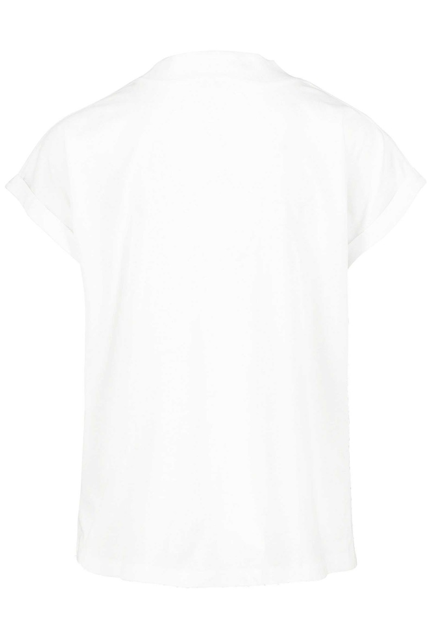 SUBLEVEL Oversized Shirt Aus Bio-Baumwolle White Shirts