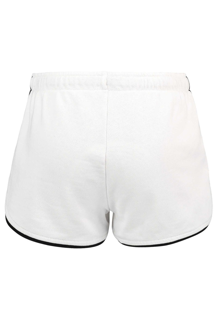 SUBLEVEL Sweat Shorts Mit Gummibund White Shorts