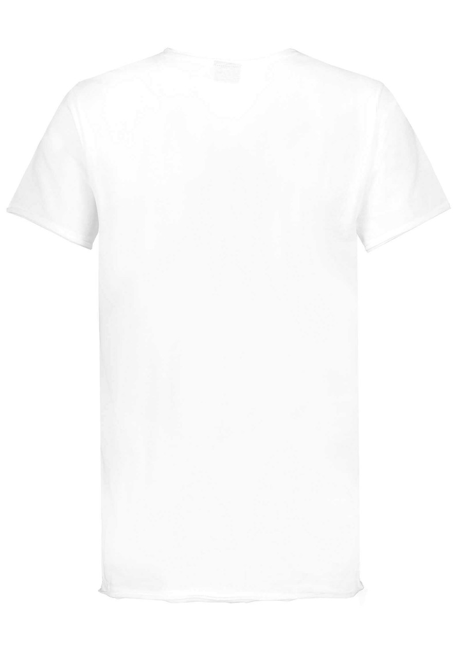 SUBLEVEL T-Shirt Mit Men-Print White Shirts