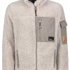 SUBLEVEL Outdoor Fleecejacke Light Beige Jacken