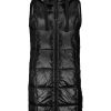 SUBLEVEL Lange Winter Steppweste Black Beliebt