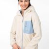 SUBLEVEL Teddy Fleecejacke Mit Aufgesetzter Brusttasche Light Beige Beliebt