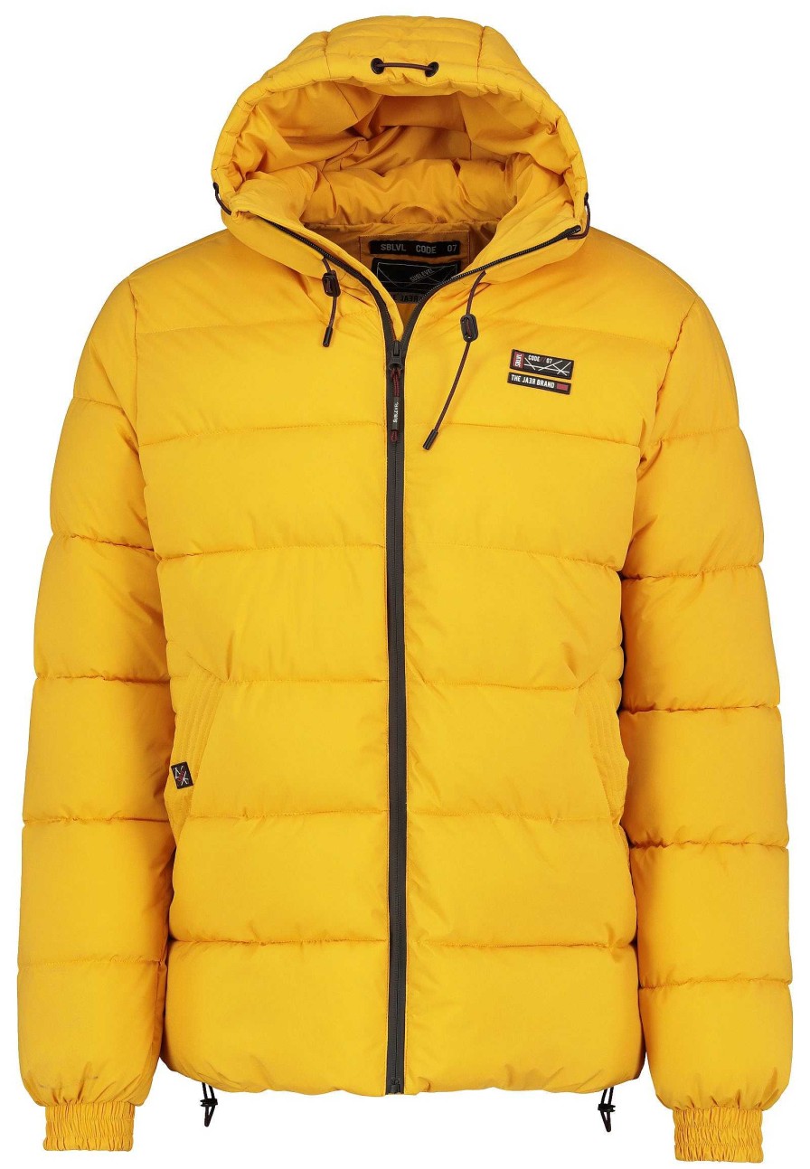 SUBLEVEL Winter Steppjacke Yellow Jacken