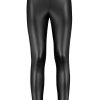 SUBLEVEL Leggings In Lederoptik Black Hosen