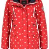 SUBLEVEL Softshelljacke Mit Allover Print Red-White Jacken