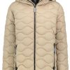 SUBLEVEL Damen Steppjacke Mit Speziellen Steppmuster Light Beige Beliebt