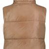 SUBLEVEL Kurze Steppweste Light Brown Jacken